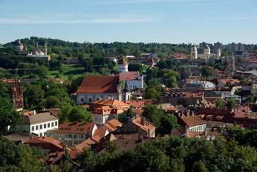 Rejse til Litauen - Billige tog-, bus- og flybilletter